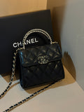 CHANEL Mini Flap Bag with Top Handle