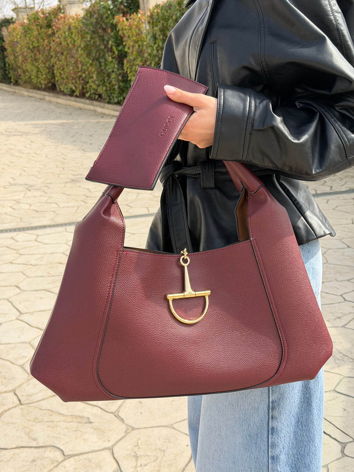 Gucci Horsebit Tote Bag