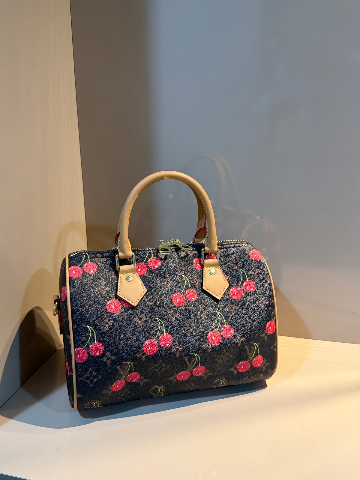 LV x Takashi Murakami Cherry Speedy 30