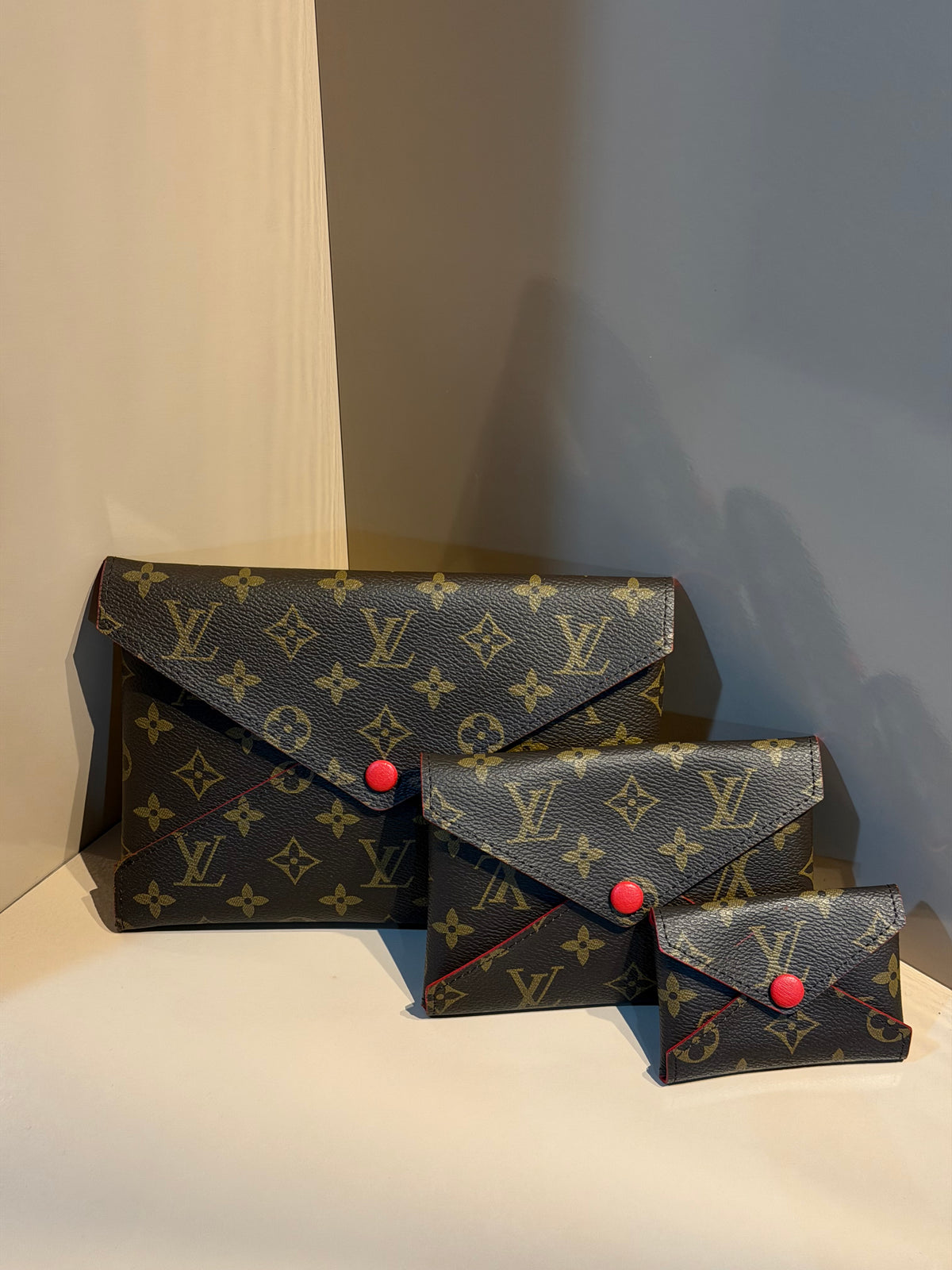 LV Wallet Set – 3 Pieces