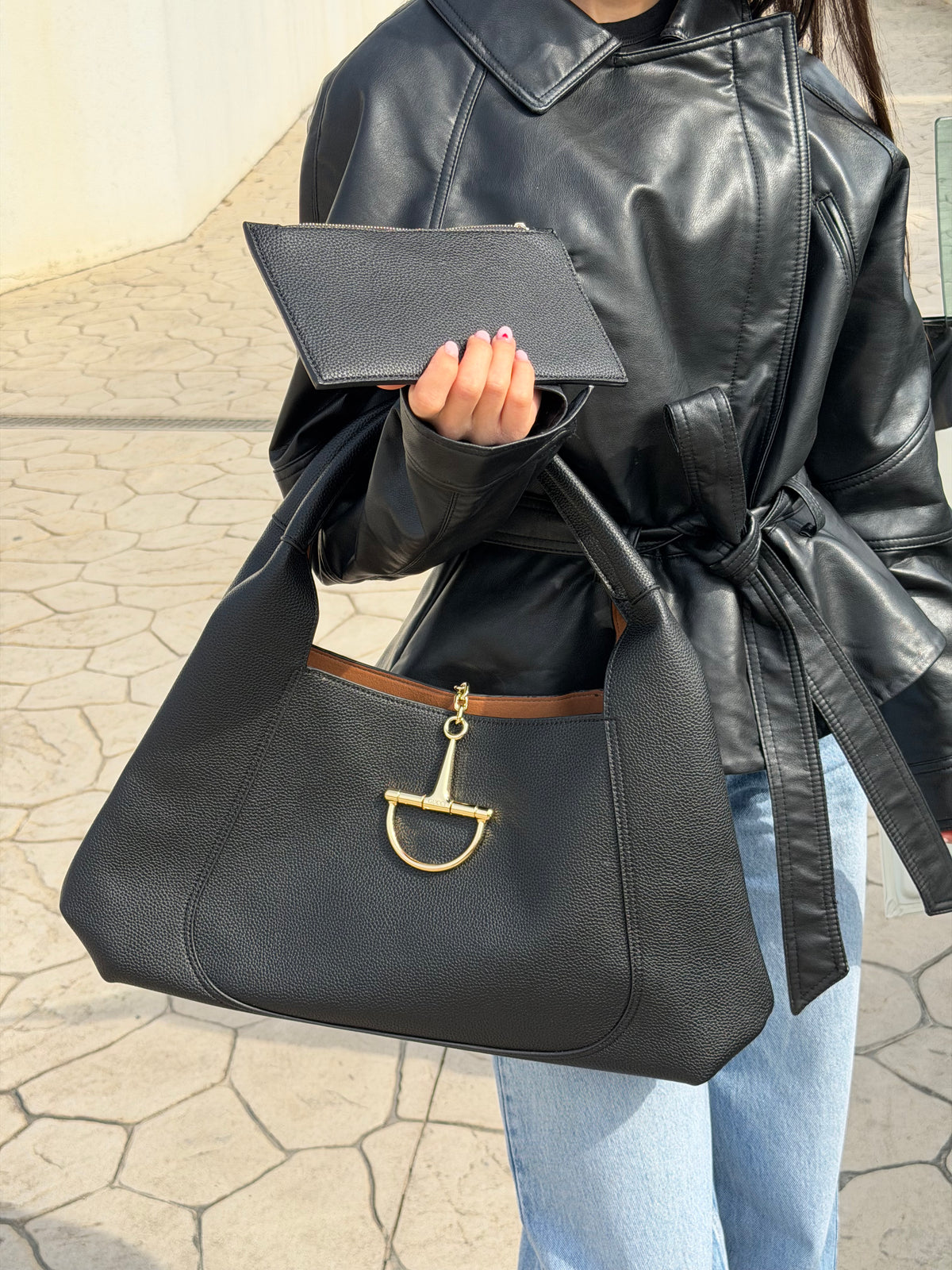 Gucci Horsebit Tote Bag